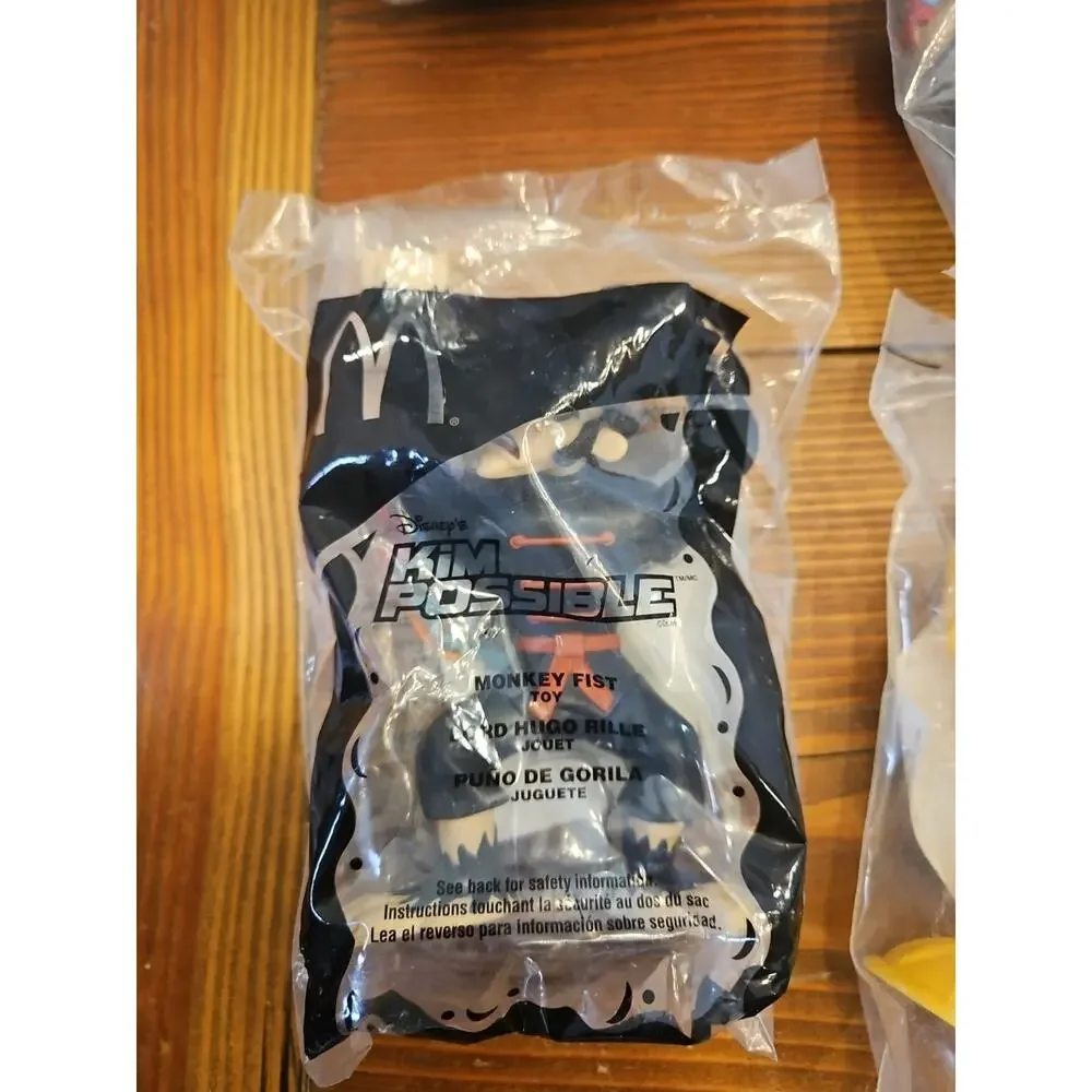 Lot Of 8 Disney McDonald's‎ Happy Meal Collectible Toys 2002-2006 Sealed